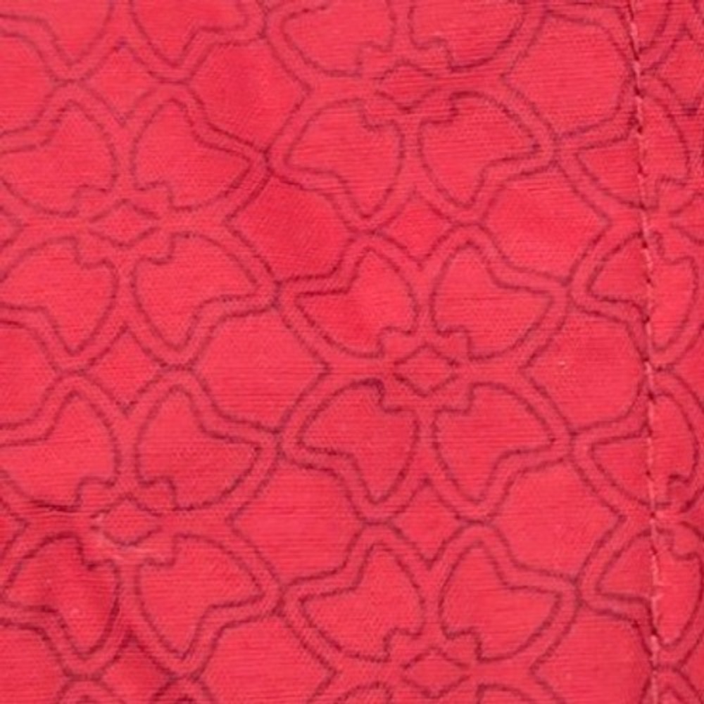 Columbia Ski Jacket Hooded Water Resistant Geometric Red White Womens Size S - Picture 4 of 9